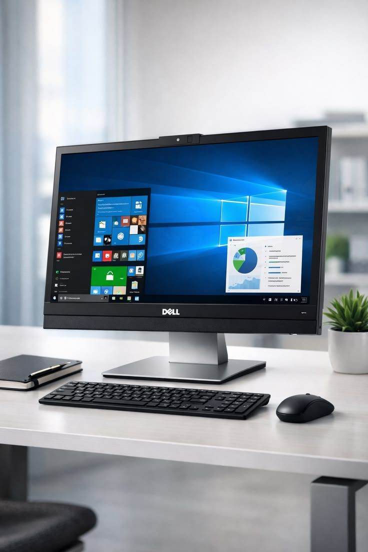 DELL Optiplex Intel Core i5 Desktop, 3.0GHz, 8GB Ram, 500GB HDD, INTEL CORE I5, 19" Inch Monitor, cpu desktop computer - Windows 10 - Ms Office - with 19 inch Monitor,mouse and Keyboard - ready to use