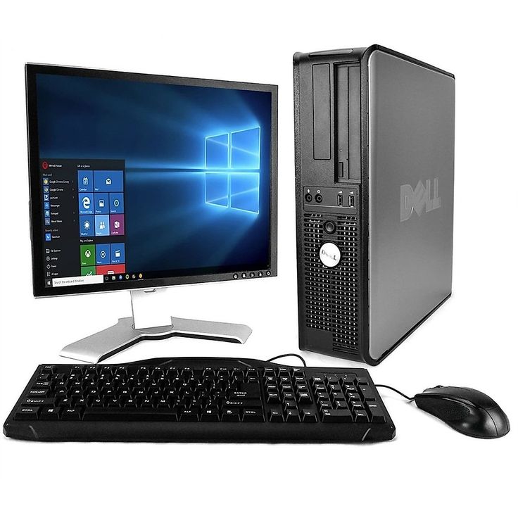 DELL Optiplex Intel Core i5 Desktop, 3.0GHz, 8GB Ram, 500GB HDD, INTEL CORE I5, 19" Inch Monitor, cpu desktop computer - Windows 10 - Ms Office - with 19 inch Monitor,mouse and Keyboard - ready to use