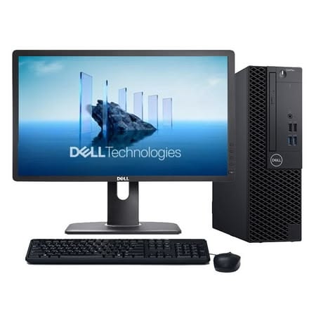 DELL Optiplex Intel Core i5 Desktop, 3.0GHz, 8GB Ram, 500GB HDD, INTEL CORE I5, 19" Inch Monitor, cpu desktop computer - Windows 10 - Ms Office - with 19 inch Monitor,mouse and Keyboard - ready to use