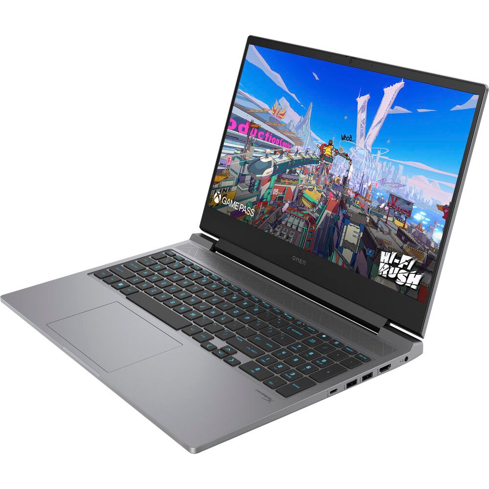 HP OMEN Gaming Laptop PC 16-wd0063dx 13th Gen Intel Core i7-13620H 16.1" Quad HD 144Hz Display 16GB DDR5 RAM 1TB PCIe Gen 4 NVMe M.2 SSD 6GB GDDR6 NVIDIA GeForce RTX 4050 Laptop GPU Windows 11 Home 1
