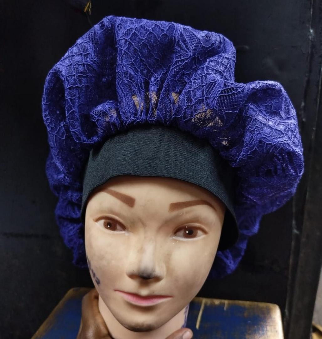 Women Headscarf Hat breathable Sleeping Bonnet Night Sleep Hair net Caps Silky Bonet Satin Adjust Head Cover Hat For Curly Springy Hair Styling Accessories