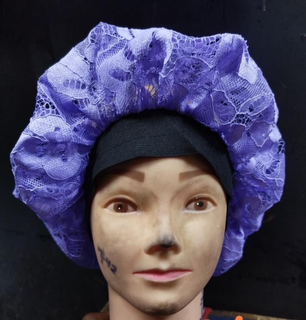 Women Headscarf Hat breathable Sleeping Bonnet Night Sleep Hair net Caps Silky Bonet Satin Adjust Head Cover Hat For Curly Springy Hair Styling Accessories