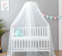 Baby coat round net This mosquito net can easily be disassembled for easy wash and dries quickly.