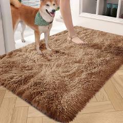 Fluffy Door mats;Non Slip.Water Absorption.Soft.Safety and Comfort. dust repellant