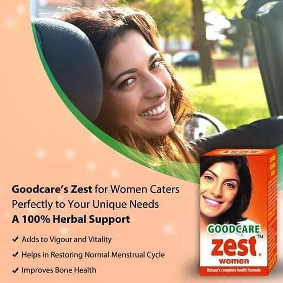 Zest Women For Good Health, Vitality and Energy.