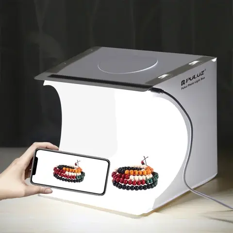 Foldable Mini Light Box for Photography- 20cm with 6 color background