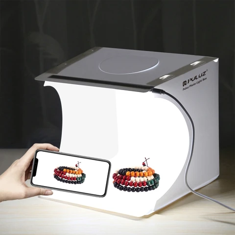 Foldable Mini Light Box for Photography- 20cm with 6 color background