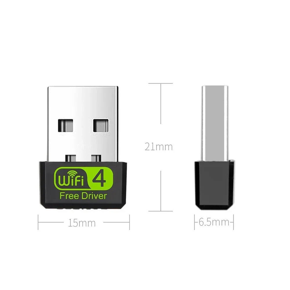 Wireless Mini USB Wifi Adapter 802.11N 150Mbps Receiver Dongle Free Driver Network Card For Desktop Laptop RTL8188