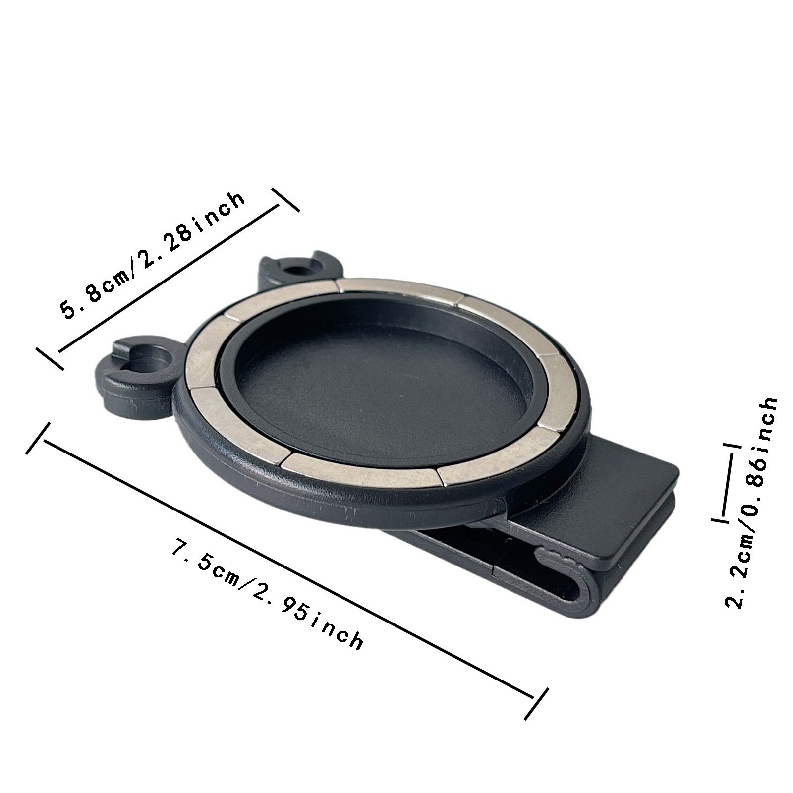 Free Hands Magnetic Belt Clip Holder Mobile Phone Holder Backpack Clip Metal Hook Spring Rope for Magsafe IPhone Accessories