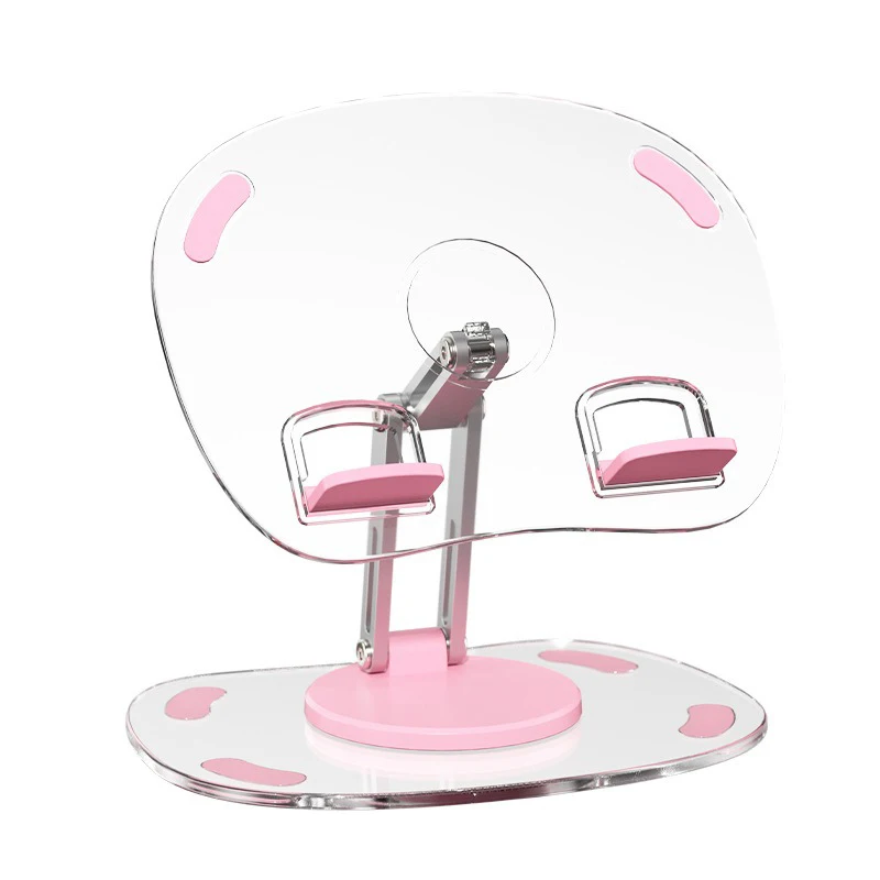 Portable Fold Tablet Holder Universal Phone Plastic Table Stand Support for iphone/ipad/xiaomi/samsung Transparent Holders