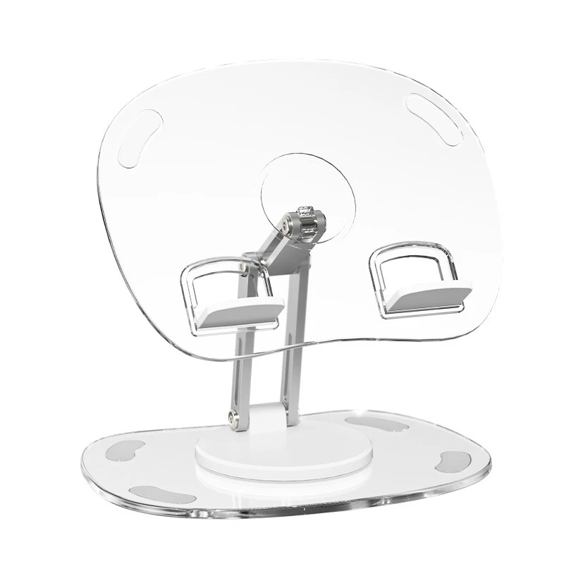 Portable Fold Tablet Holder Universal Phone Plastic Table Stand Support for iphone/ipad/xiaomi/samsung Transparent Holders