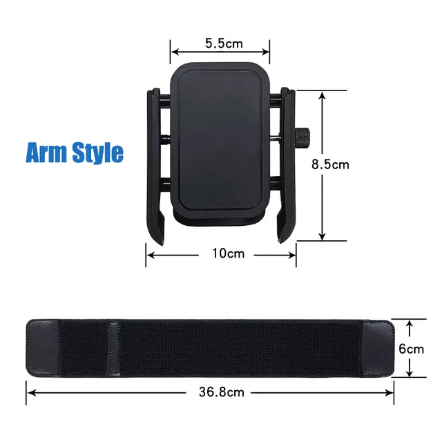 Wristband Phone Holder 360° Rotatable Sports ArmBand Phone Holder For Running Hiking Biking Walking Universal Smartphone