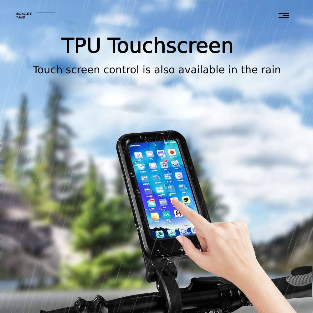 Universal Motorcycle Bike Mobile Phone Holder Bracket Navigation GPS Support 360° Adjustable Motorcycle Bicycle Cellphone Holder