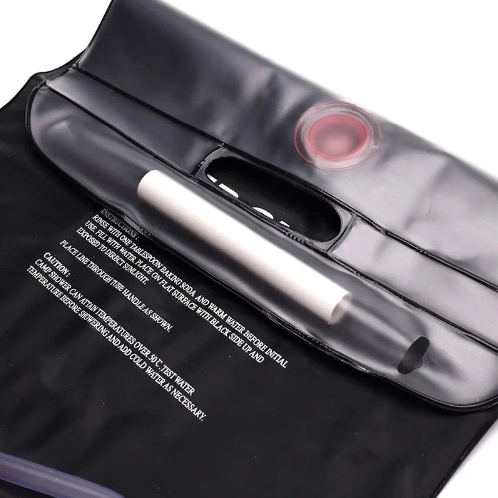 20L Portable Camping Shower Bag Solar Heating Camping Shower Bag Camping Water Bag for Camping Beach Swimming Outdoor Traveling