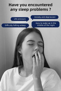 Smart Sleep Instrument Portable Pulse Sleep Aid Handheld Sleep Aid Helps Fall Asleep Anxiety Relief Fast Sleep Aid Device