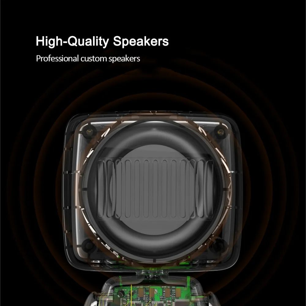 3Life Portable Robot BT-compatibility Speaker Audio Wireless Selfie Remote Control Hands-free Calling With MIC For Mobile Phone