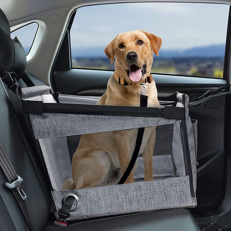 Dog Car Seat Cover Waterproof Pet Travel Dog Carrier Hammock Car Rear Back Seat Protector Mat Safety Carrier For Dogs