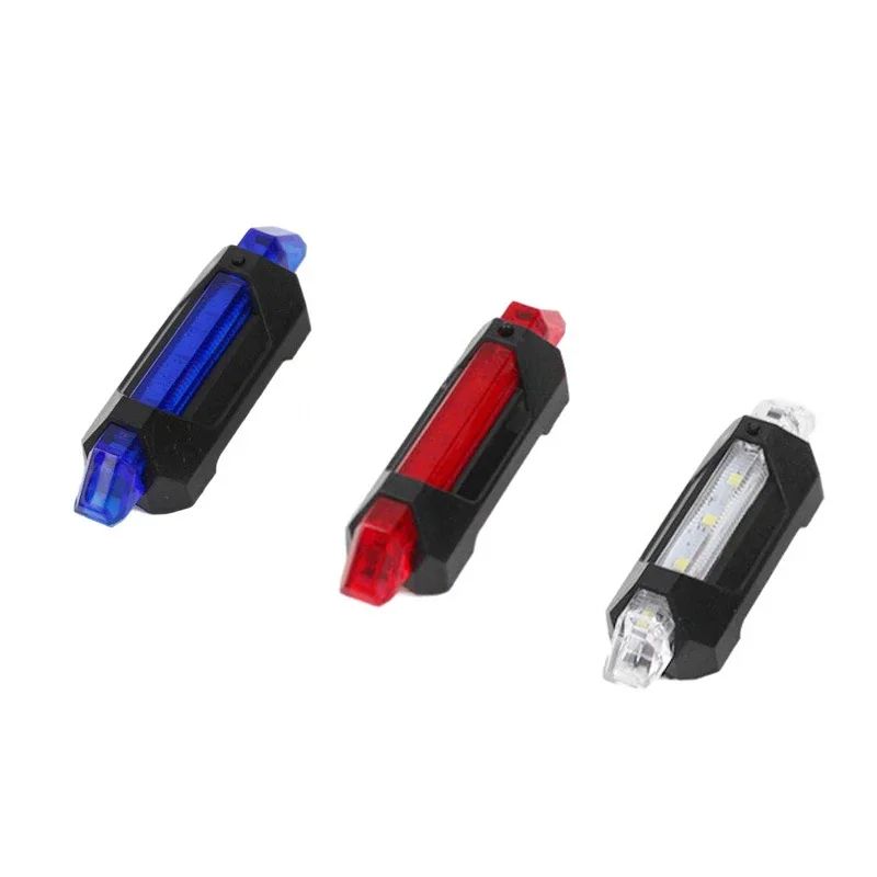 Bikes Bicycle light LED Taillight Rear Tail Safety Warning Cycling Portable Lights USB Rechargeable