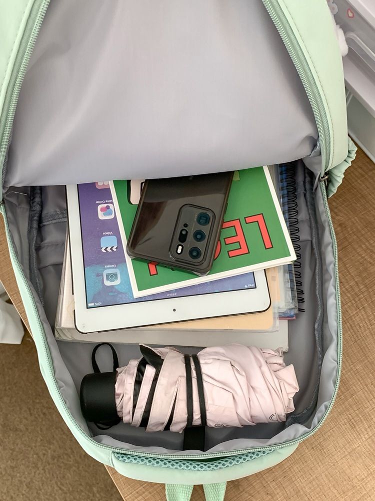 New Female Fashion Lady High Capacity Waterproof College Backpack Trendy Girls Laptop School Bags Cute Girl Travel Book Bag