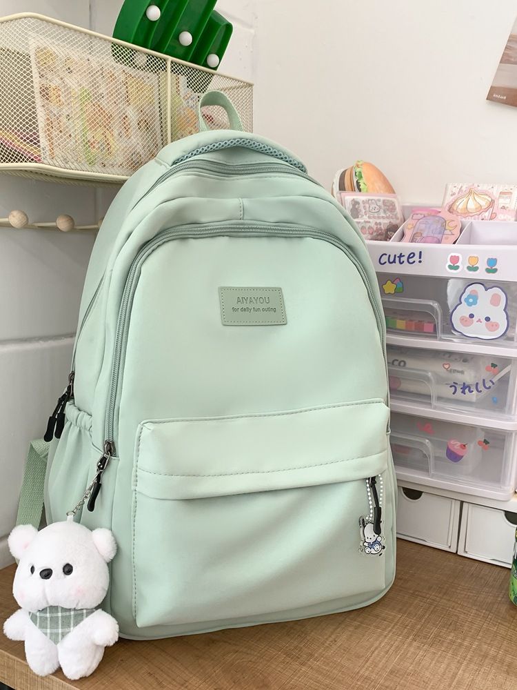New Female Fashion Lady High Capacity Waterproof College Backpack Trendy Girls Laptop School Bags Cute Girl Travel Book Bag