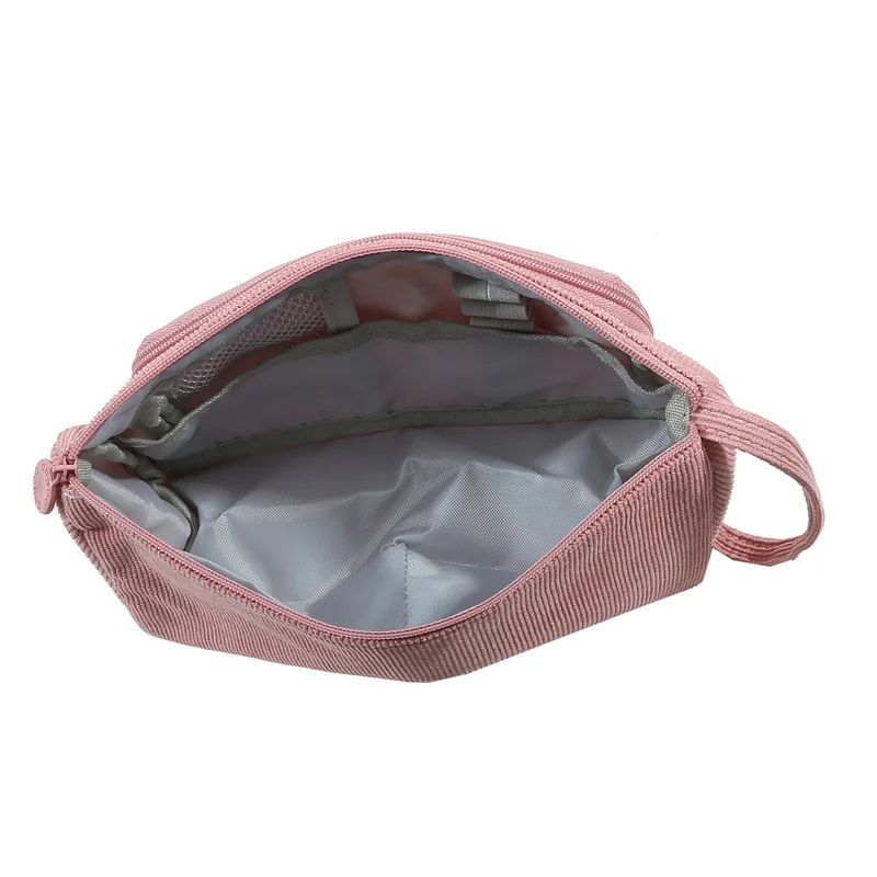 Korean pencil case ins Japanese simple female large-capacity stationery box girl pencil case stationery bag high-end sense net red stationery bag