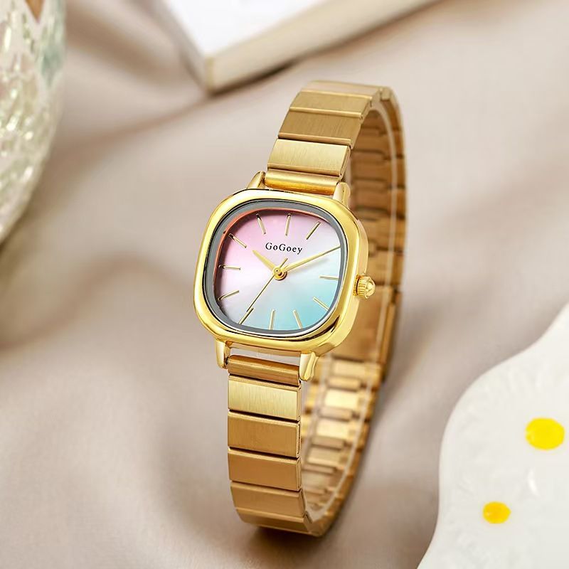 Luxury New Ladies Quartz Watch Fashion Simple Gold Women's Stainless Steel Clock Commercial Wristwatches Gifts Montre Femme