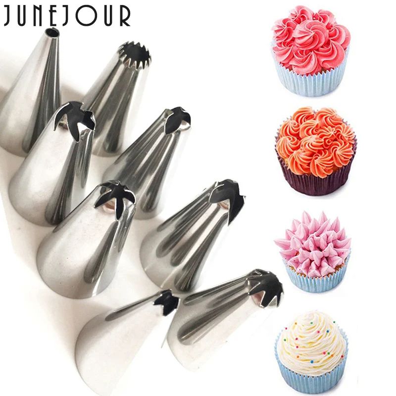 14Pcs/Set Icing Piping Nozzles Set with Pastry Bag Scraper Cream Tips Reusable Cake Decorating Tool