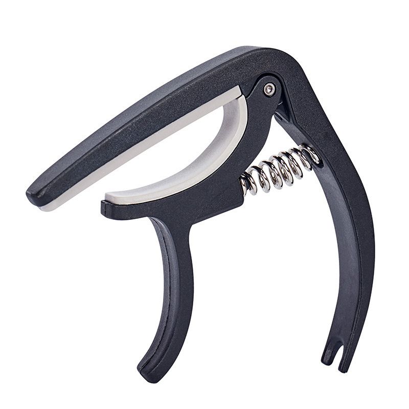 Premium Nylon Guitar Capo - Quick Change Clamp for Easy Tone Adjustment - Fits Acoustic, Classic, Electric Guitars and Ukuleles