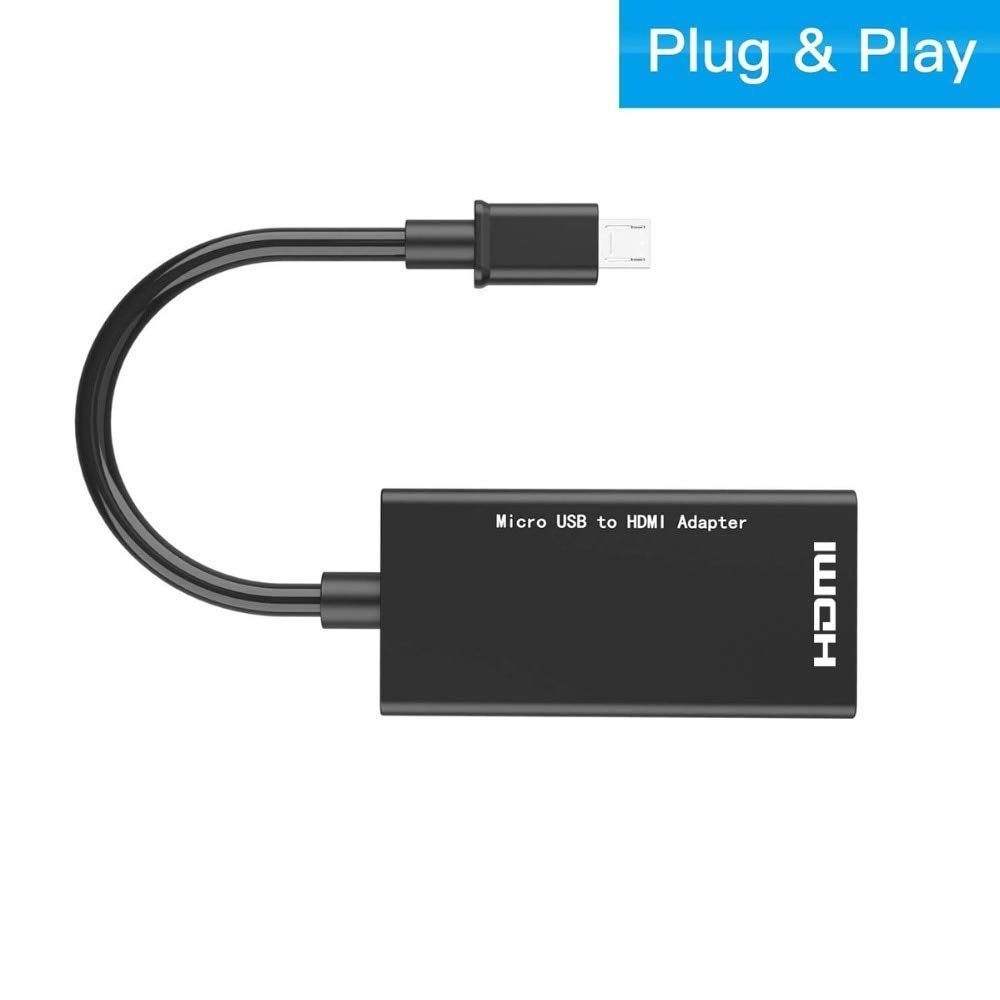 USB Micro to HDMI TV Out HDTV MHL Adapter Cable for Phone or Tablet