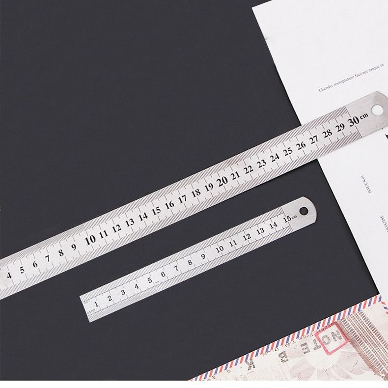 STAINLESS STEEL RULER 30CM ( 12 INCH)