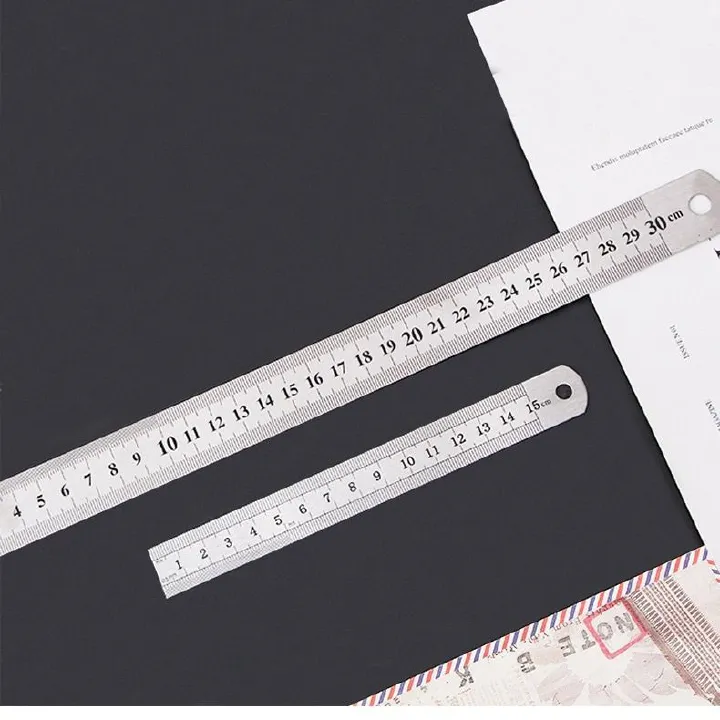 STAINLESS STEEL RULER 30CM ( 12 INCH)