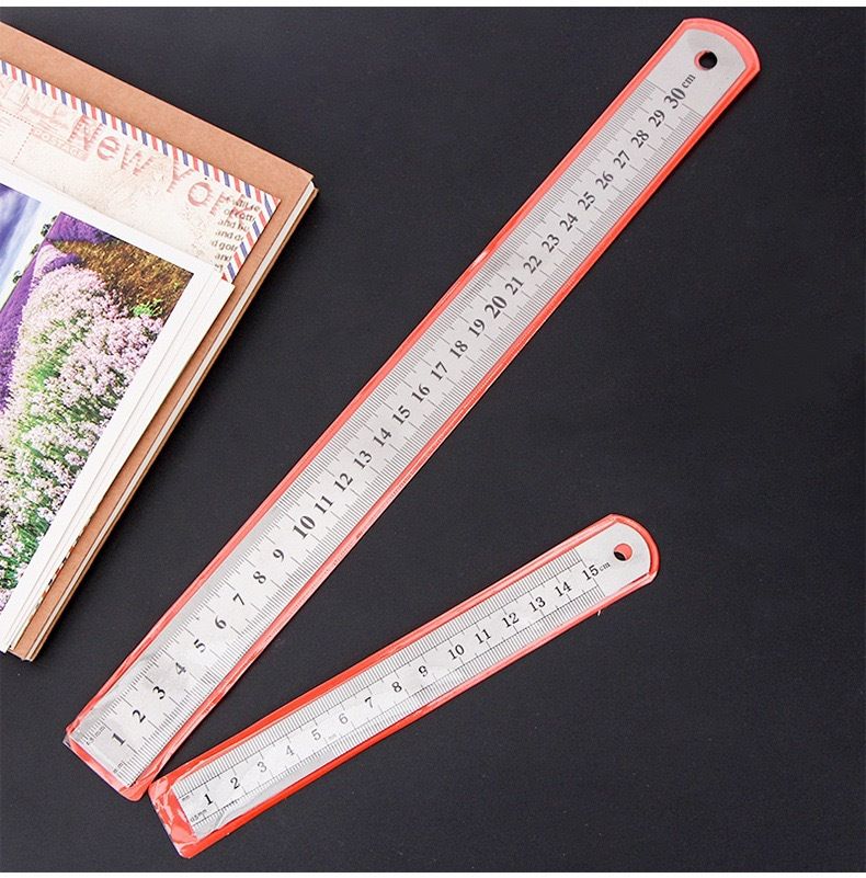 STAINLESS STEEL RULER 30CM ( 12 INCH)