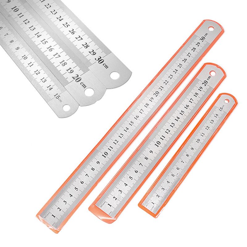 STAINLESS STEEL RULER 30CM ( 12 INCH)