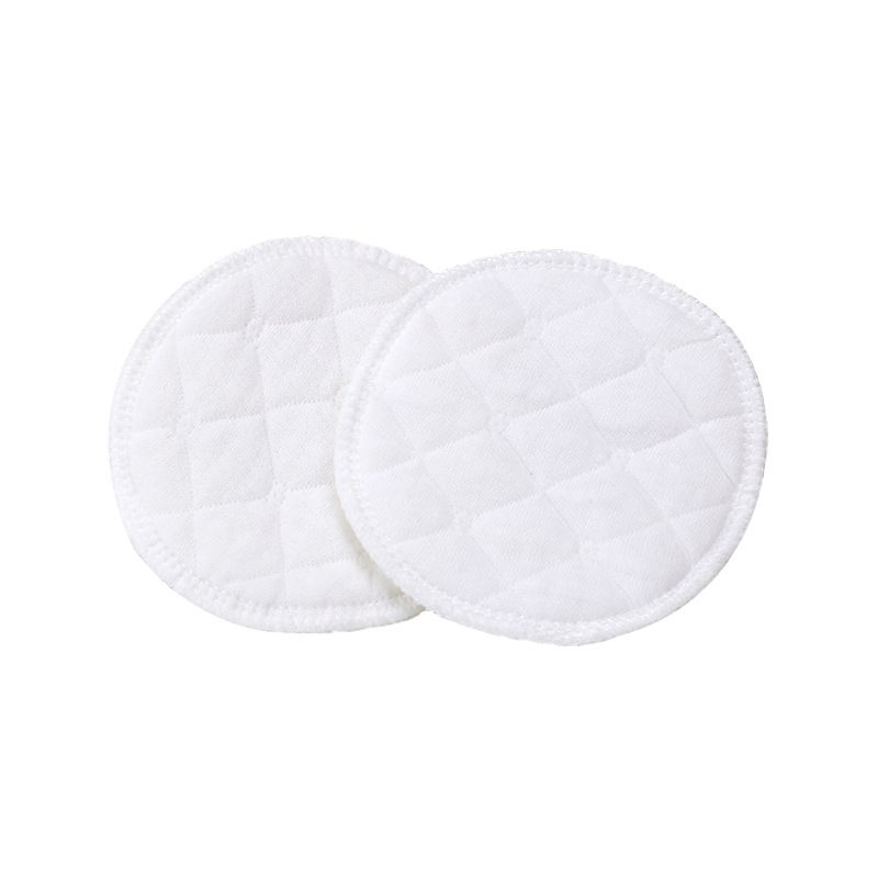 12Pcs Reusable Nursing Breast Pads Washable Soft Absorbent Baby Breastfeeding Breast Pads Cotton thickening
