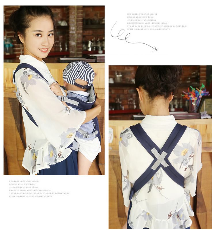 3-in-1 multifunctional Baby Carrier Infant Backpack Kids Shoulders Carry Baby Kangaroo Sling Wrap
