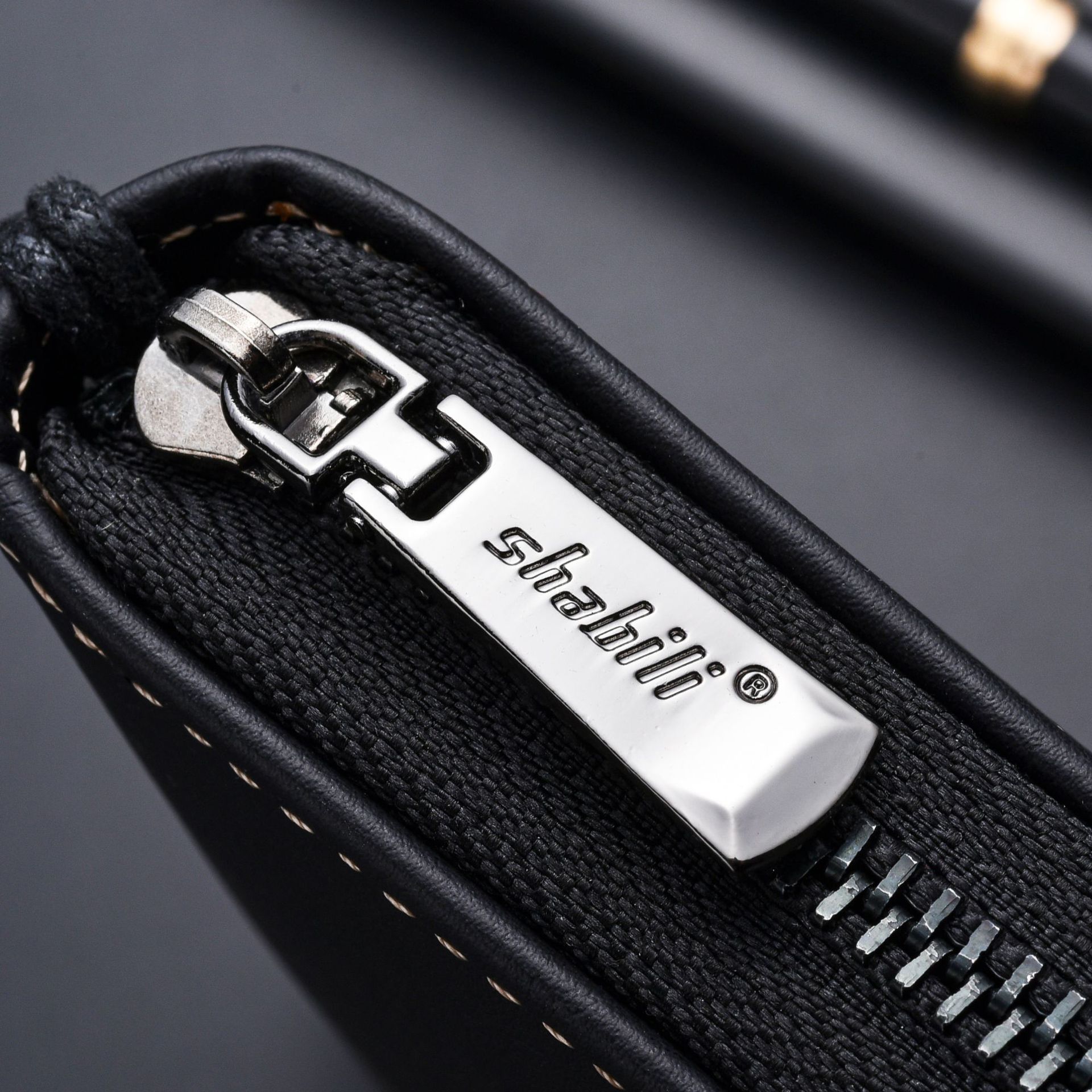 Men's Wallet Long New Multi slot Leather Clip Zipper Large Capacity Card Bag Men's Money Clip Men's Card Holder Wallets Leather Slim Money Bag Male Purses
