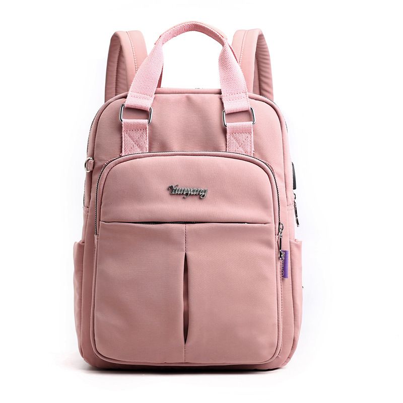 Fashion Women Backpack Waterproof Travel Computer Backpack Female School Bag For Teenagers Girl USB
