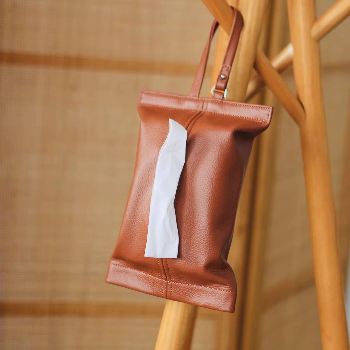 Car mounted tissue box, hanging bag, armrest box, paper pulling hanging car dining bag, storing interior decoration items