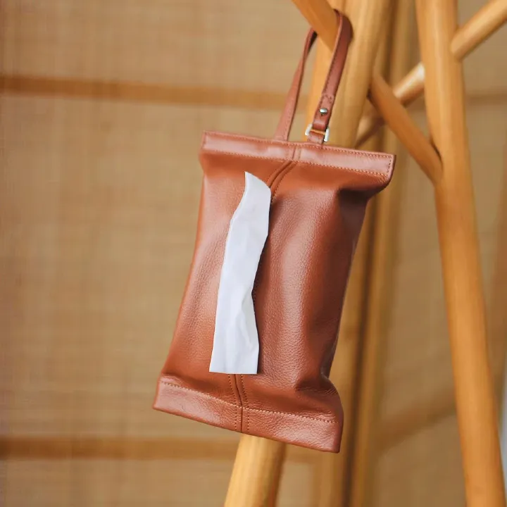 Car mounted tissue box, hanging bag, armrest box, paper pulling hanging car dining bag, storing interior decoration items