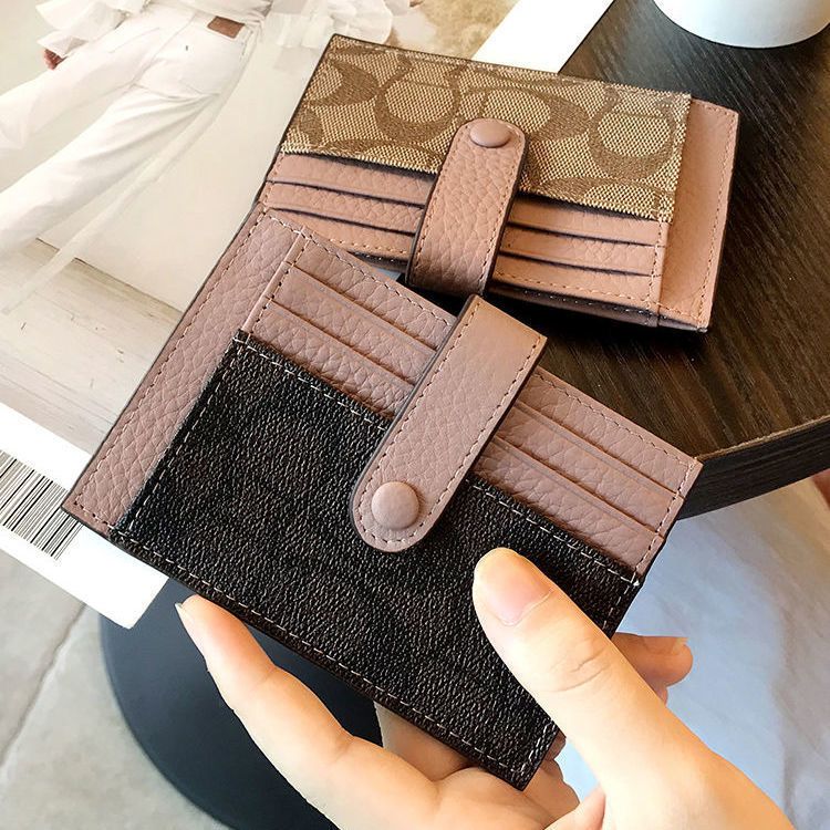 New Small Wallets Money Bag Fold Card Holder ID Bag Coin Purse Ladies Wallets Large Capacity Clutch Bag