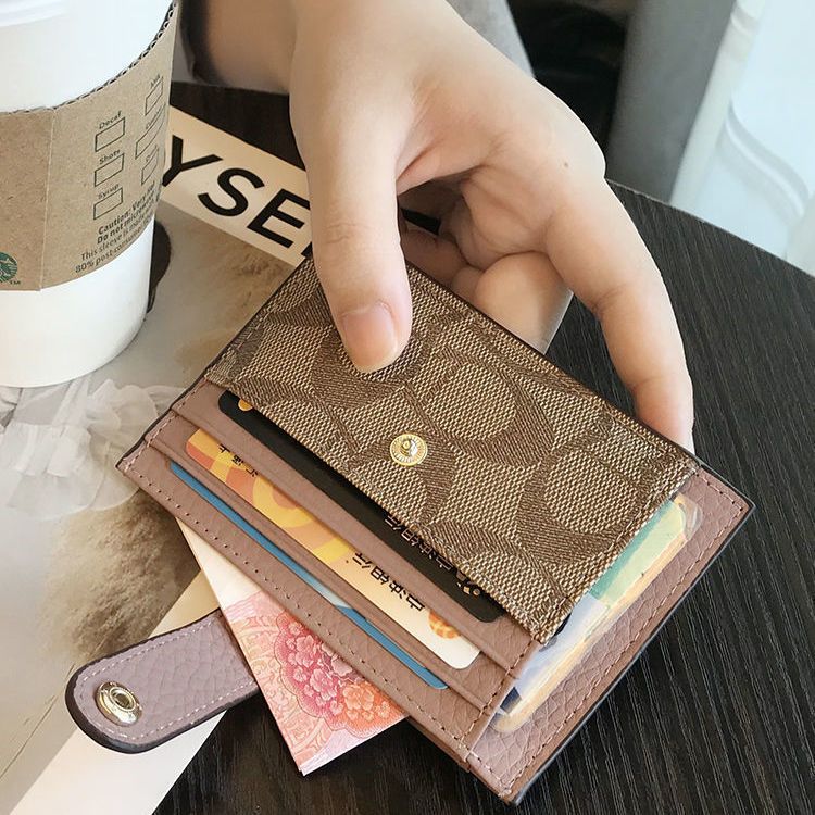 New Small Wallets Money Bag Fold Card Holder ID Bag Coin Purse Ladies Wallets Large Capacity Clutch Bag