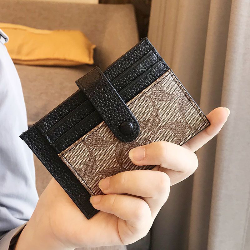 New Small Wallets Money Bag Fold Card Holder ID Bag Coin Purse Ladies Wallets Large Capacity Clutch Bag