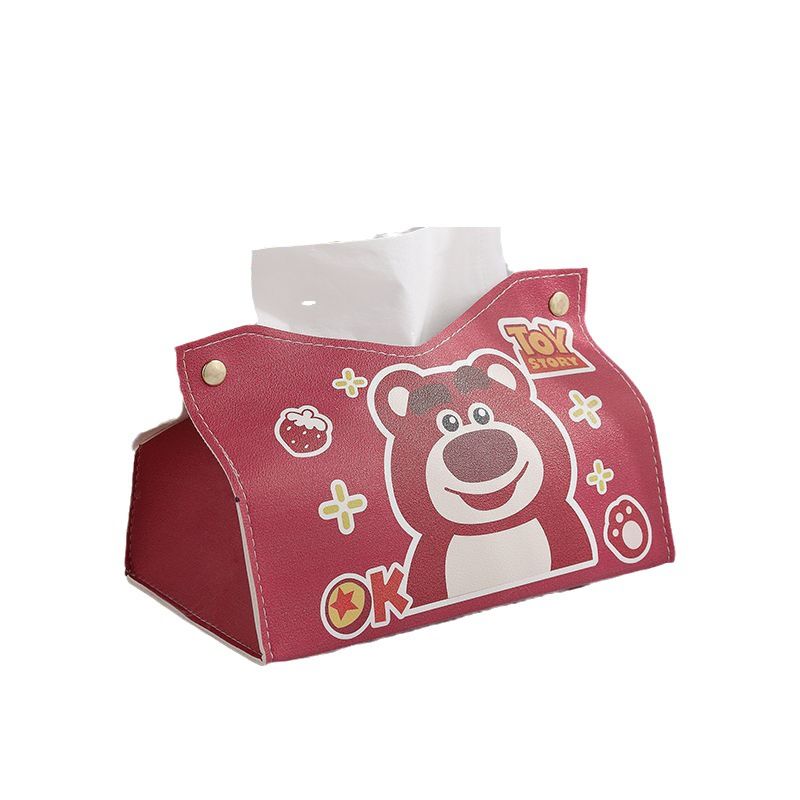 Tissue Boxes Waterproof Leather Napkin Holder Portable Foldable Car Tissue Box Bathroom Decoration Kitchen Accessories