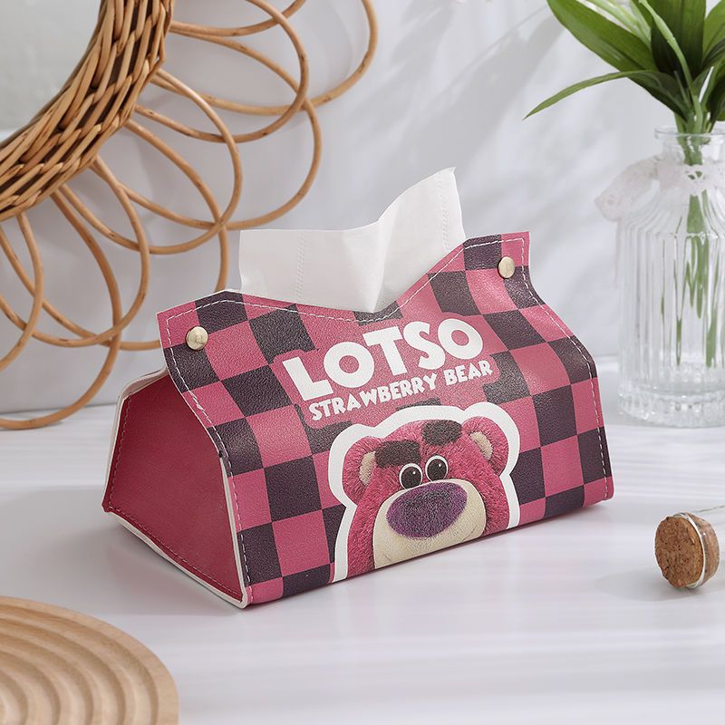 Tissue Boxes Waterproof Leather Napkin Holder Portable Foldable Car Tissue Box Bathroom Decoration Kitchen Accessories