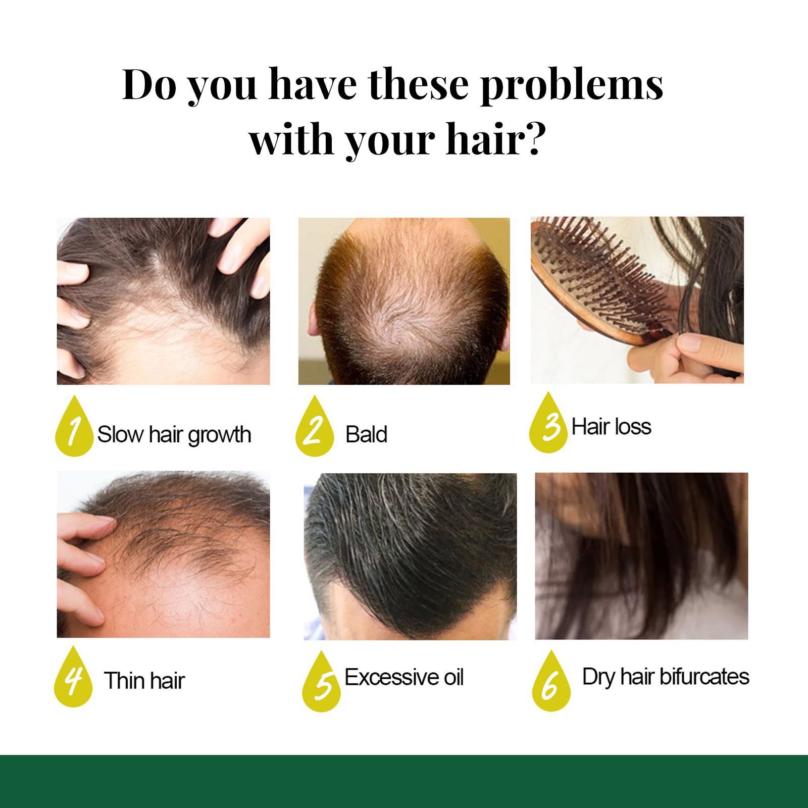 EELHOE  Ginger Hair Growth Serum Sprayer Hair Regrowth s Grow Thicker Longer Hair Accelerate Growth For Men And Women