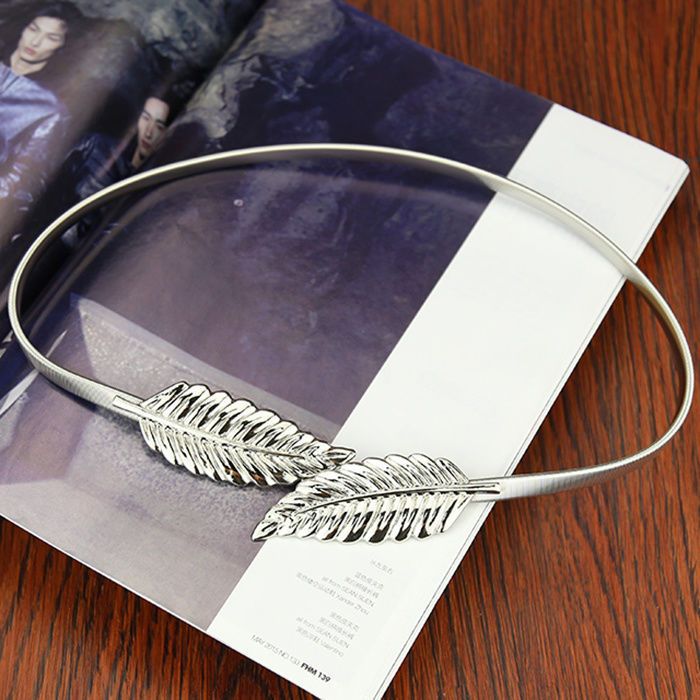 Golden Leaf Belts for Women Rhinestones Belt Girlfriend Bridal Gowns Belts Metal Luxury Ribbon Belts Wedding Sash Gift Wholesale