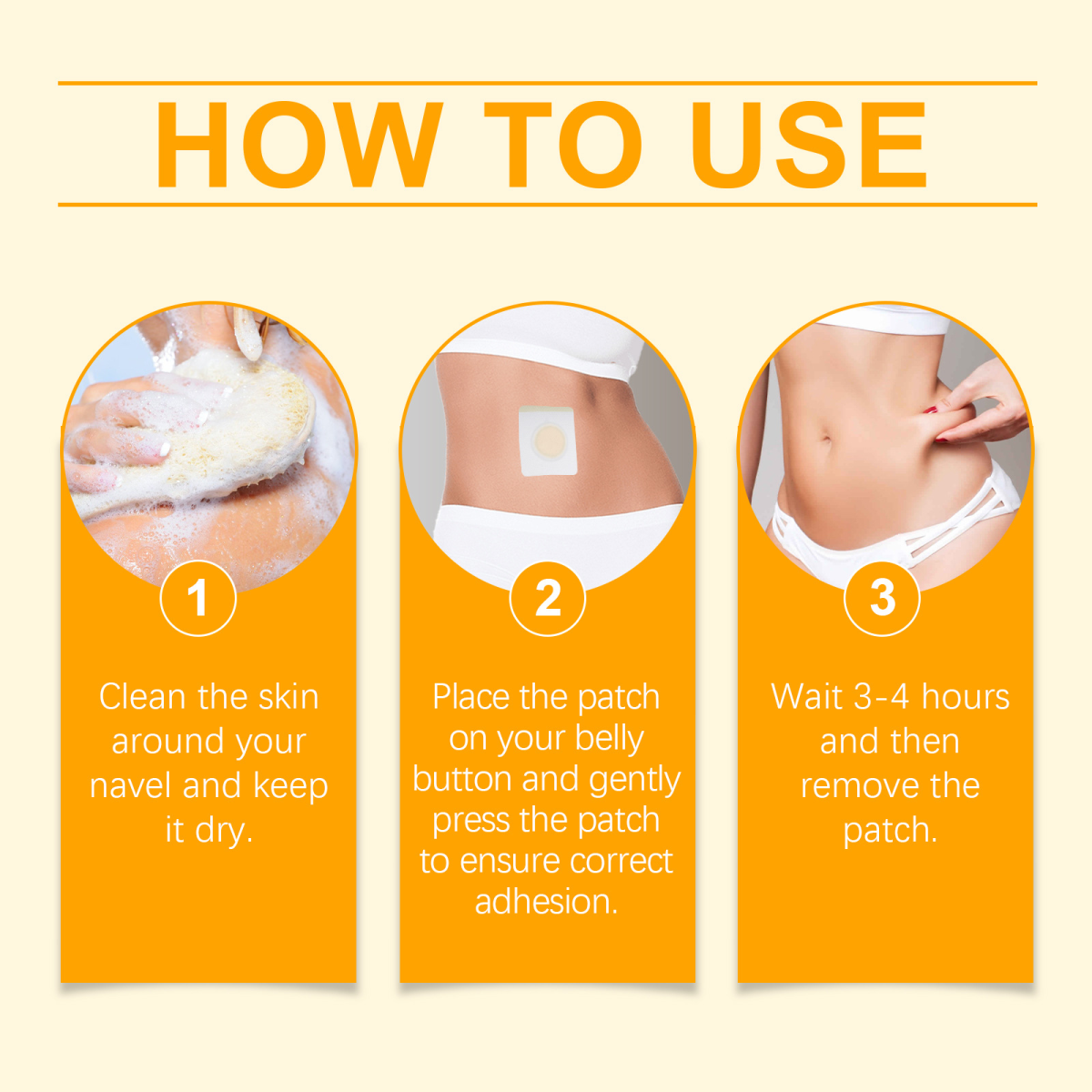 10pcs  Bee Slimming Patch Belly Slimming Patch Lose Weight Detox Abdominal Navel Sticker Fast Burning Fat Improve Stomach