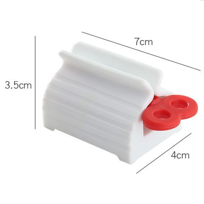 Home Toothpaste Dispenser Squeezer Bathroom Accessories Toothpaste Holder Organizer Hair Dye Cosmetic Creative Squeezer No Waste