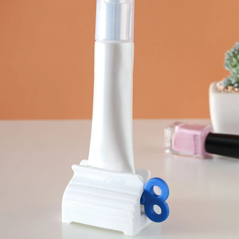 Home Toothpaste Dispenser Squeezer Bathroom Accessories Toothpaste Holder Organizer Hair Dye Cosmetic Creative Squeezer No Waste
