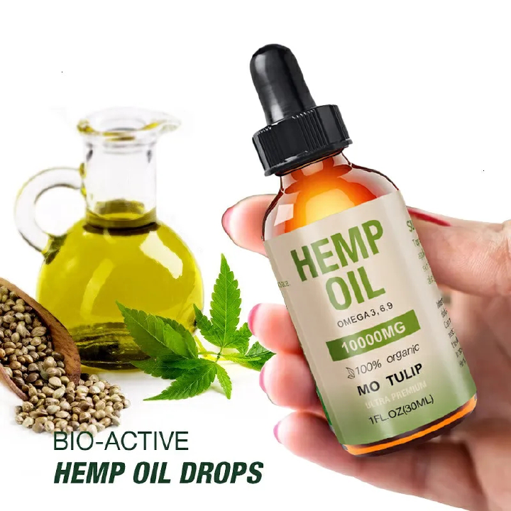 New Body Hemp CBD OilOrganic Essential Oil Hemp Seed Oil Herbal Drops Body Relieve Stress Oil Skin Care Help Sleep